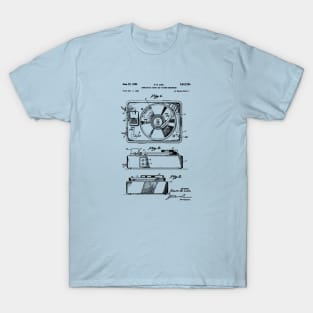 Record Player Patent T-Shirt